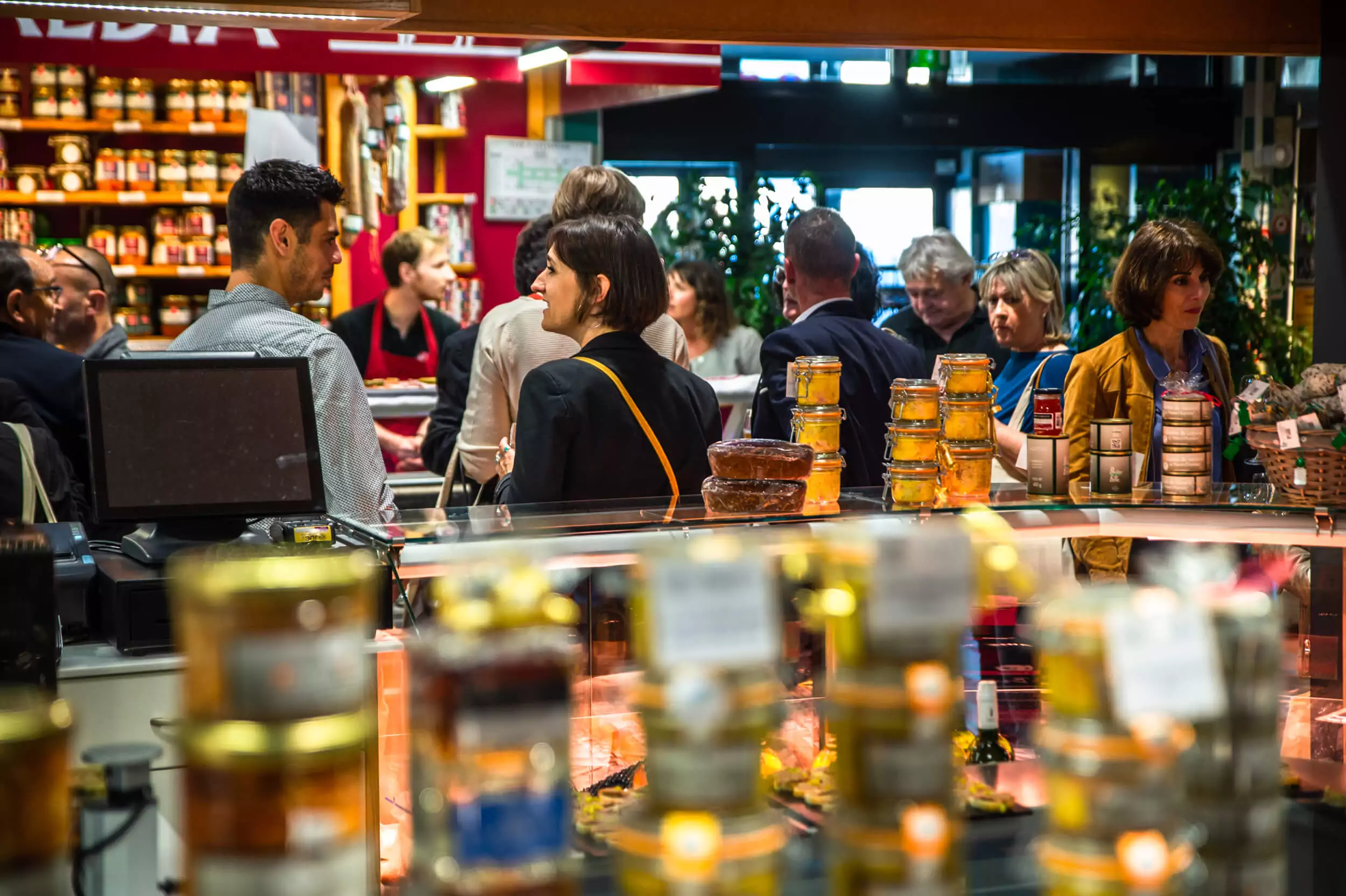 Réception aux Halles de Bayonne © Mathieu Prat