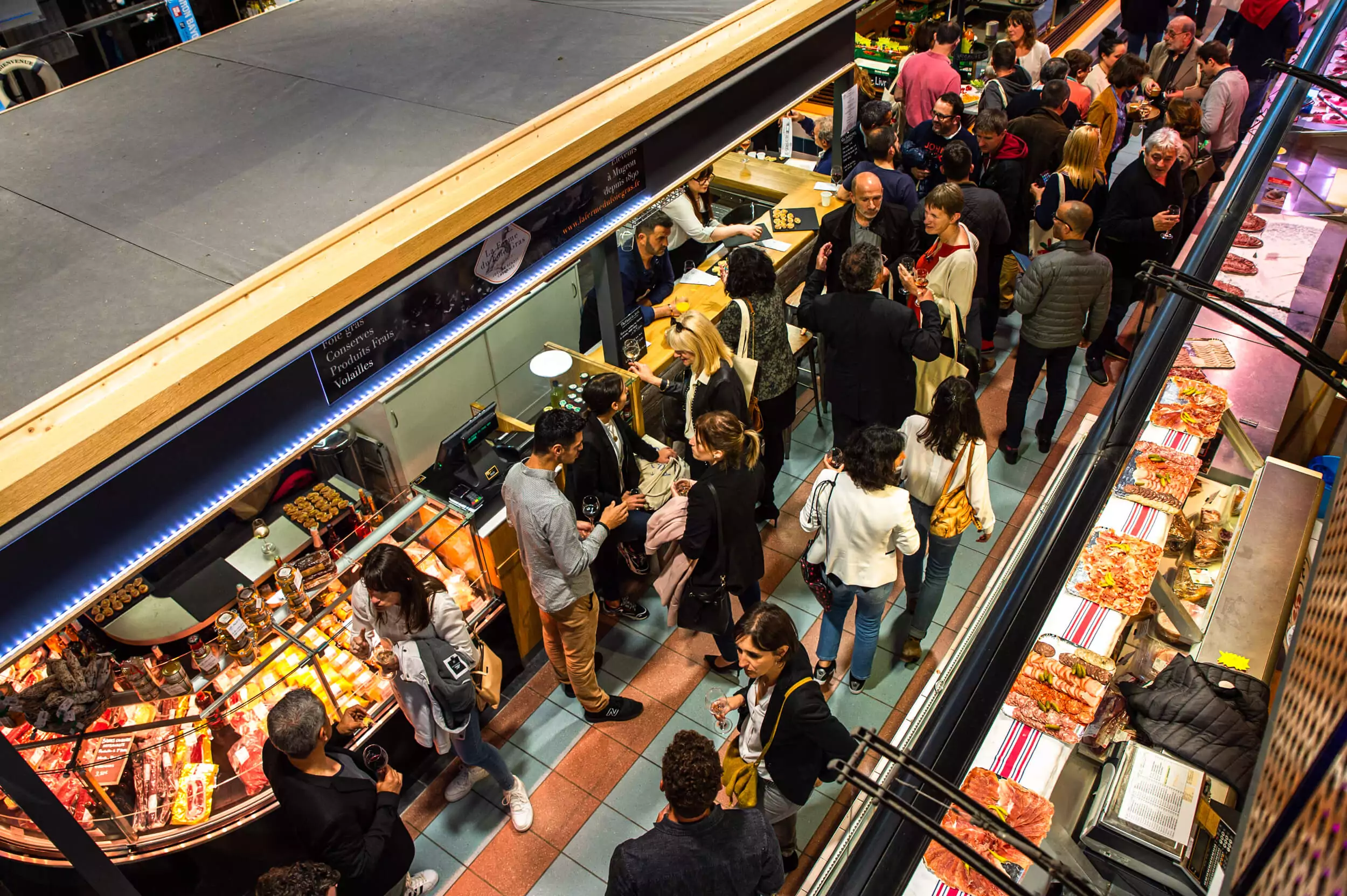 Soirée aux Halles de Bayonne 2019 © Mathieu Prat